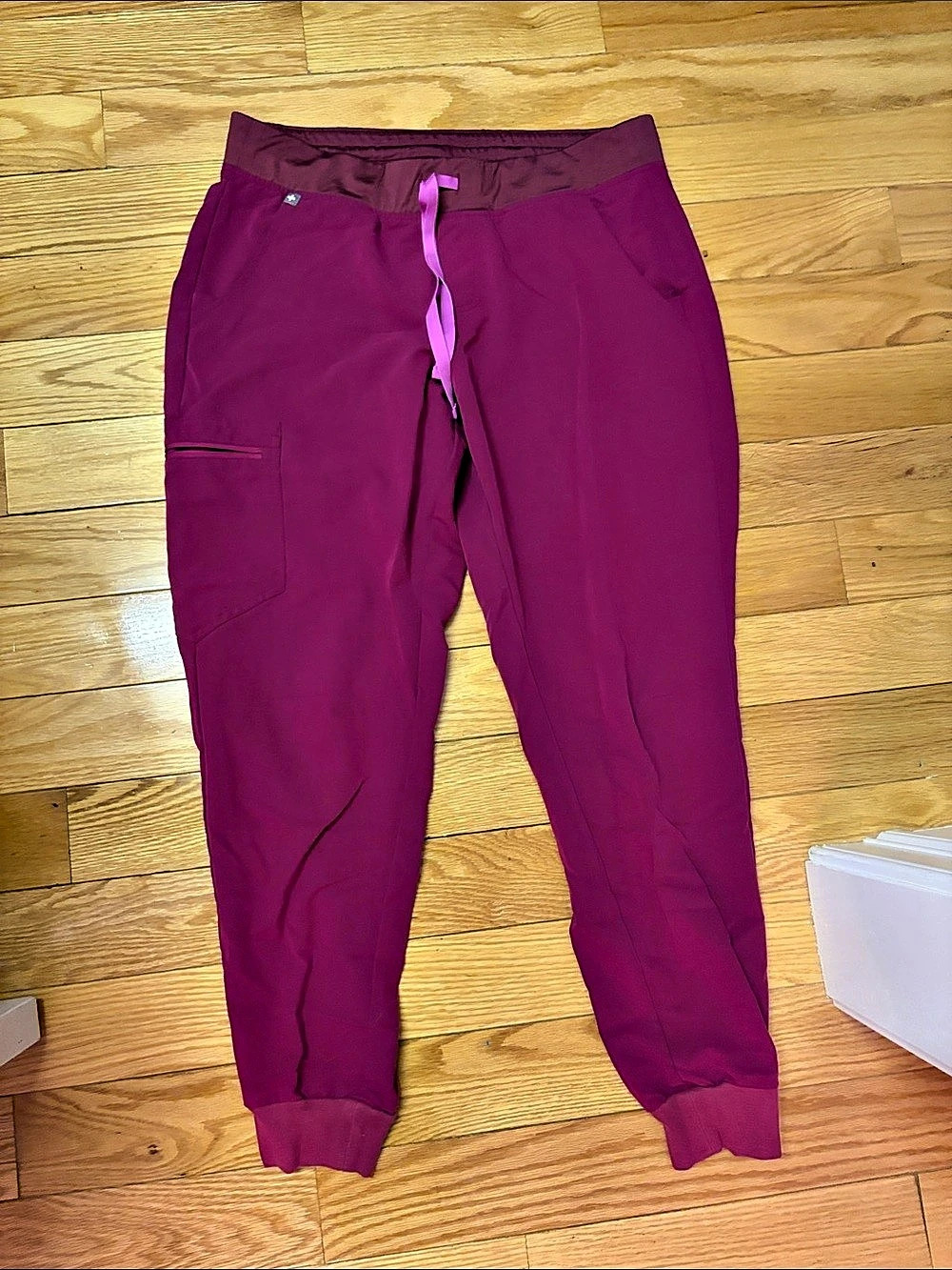 Figs Zamora Jogger Scrub Pants Deep Purple/Pink